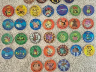 Lote Tazos Holográficos Pokémon