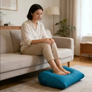 Almohada inflable triangular portátil