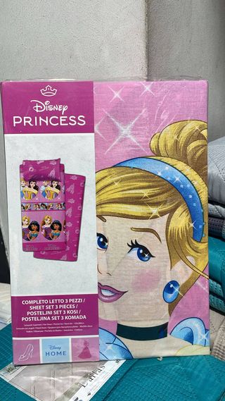 Completo Lenzuola Disney Princess, Frozen, Mickey,