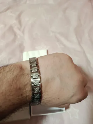 Pulsera Lacoste Plata