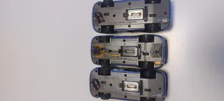 Scalextric Lote 3 coches slot Subaru Impreza