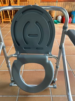Silla WC plegable, ortopedia.