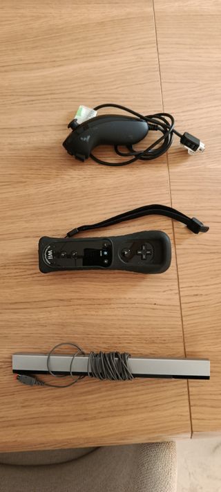 Nintendo Wii Negra con Balance Board