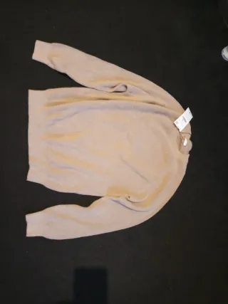 Jersey Zara Hombre Beige Talla L