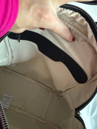 Mochila Pepe Jeans Cuadros Gris, Negro y Granate