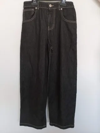 Pantalones baggy negros Zara Talle 11-12 años