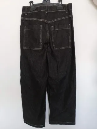 Pantalones baggy negros Zara Talle 11-12 años