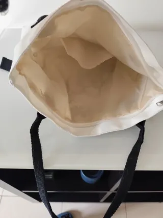 Bolso Tote lona Hello kitty+organizador maquillaje