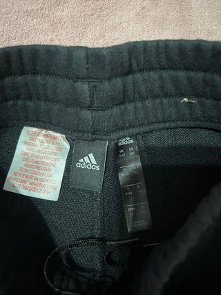 Pantalón corto Adidas niña negro