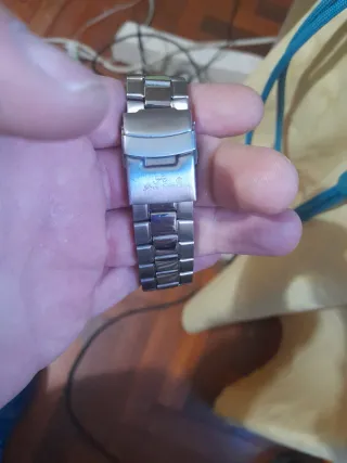 Reloj Automático Esqueleto Plata Negro