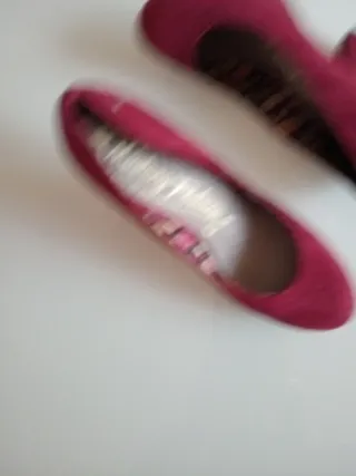 Zapatos Mustang Tacón Rojo