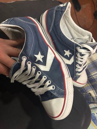 Zapatillas Converse Azul y Blanco