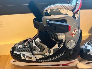 Patines Hielo Fila Ajustables Talla 32-35