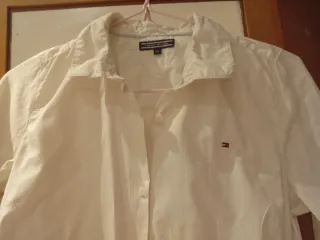 Camisa Tommy Hilfiger Blanca Talla S