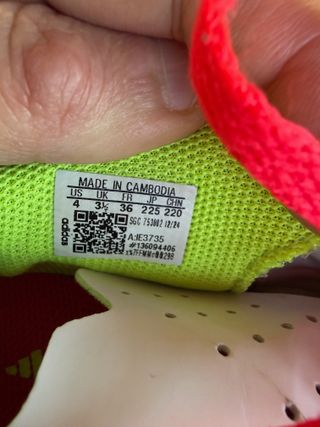 Zapatillas Adidas F50 T36