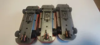 Scalextric Lote 3 coches slot Mitsubishi Lancer