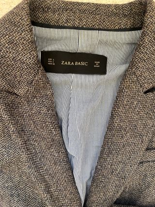 Americana Zara espiga Talla L