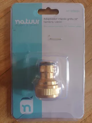 Adaptador rápido grifo 1/2" hembra