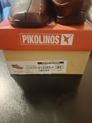Pikolinos Talla 42 Cuero Marrón Sin Estrenar