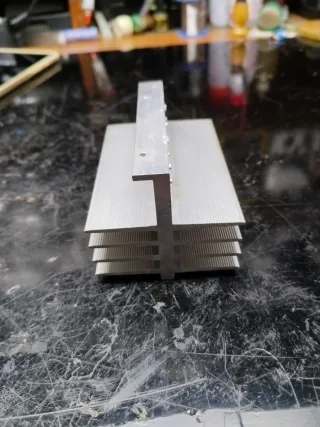 Disipador de calor de aluminio