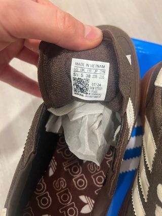 Zapatillas Adidas Spezial Marrones Talla 38