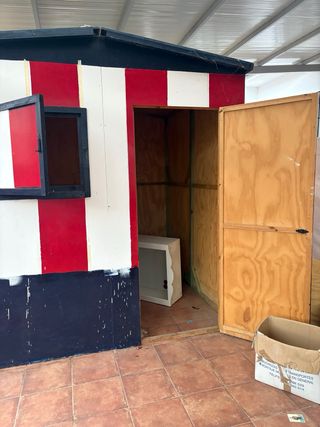 Caseta jardín juegos madera