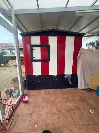 Caseta jardín juegos madera