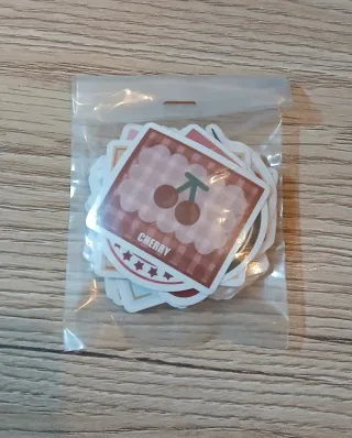 42 pegatinas de cerezas