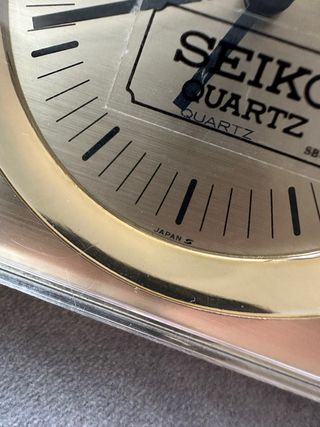 Reloj de escritorio Seiko Quartz Japan