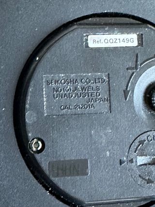 Reloj de escritorio Seiko Quartz Japan