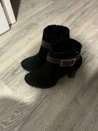 Botines tacón alto Martinelli negros y marrones