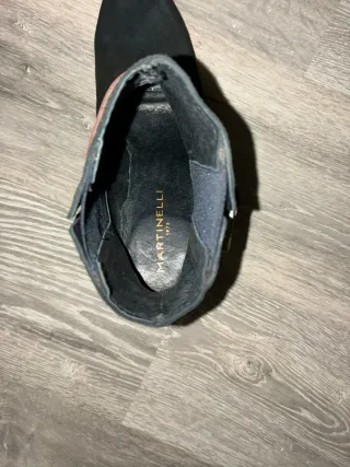 Botines tacón alto Martinelli negros y marrones