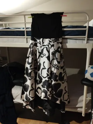 Vestido fiesta estampado floral