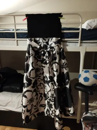 Vestido fiesta estampado floral