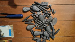 Carrete Daiwa GS6 y aparejos de pesca