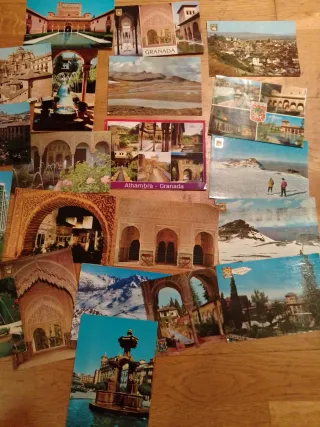 20 Postales Antiguas Granada