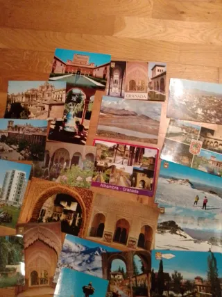 20 Postales Antiguas Granada