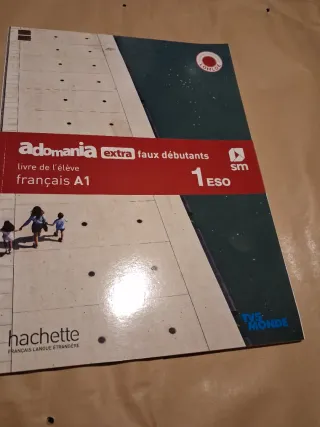 Francés. 1 Secundaria. Adomanía Extra