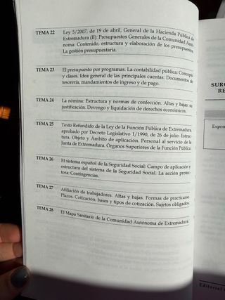 Libros oposiciones Auxiliar Administrativo del SES