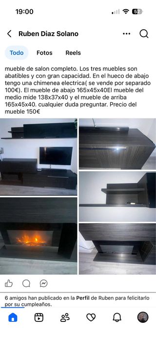 Mueble de salón completo