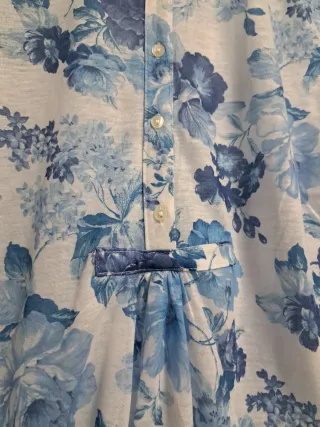 Camiseta floral manga 3/4 talla L