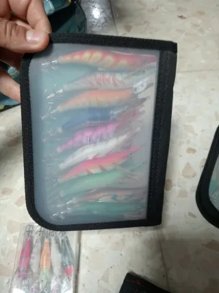 Señuelos para calamares eging