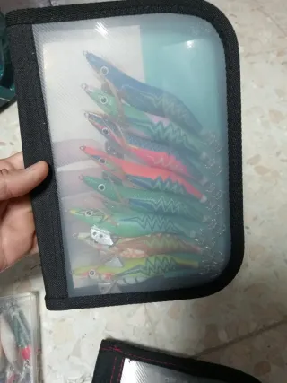 Señuelos para calamares eging