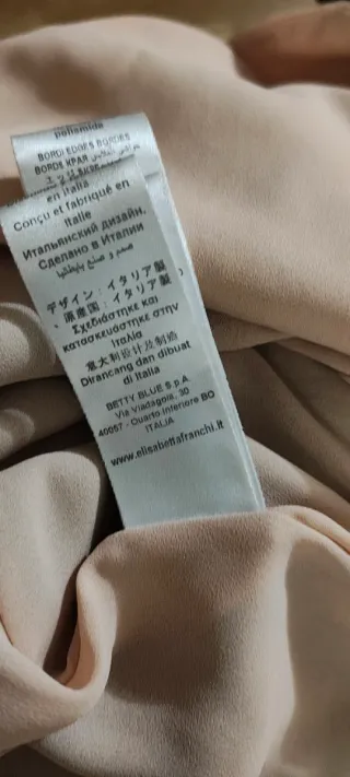 Abito Elisabetta Franchi nero pizzo