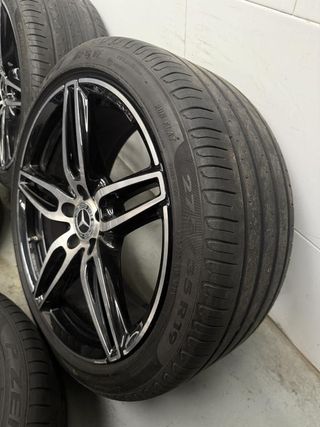 Juego Llantas Mercedes original 19 pulgadas doble