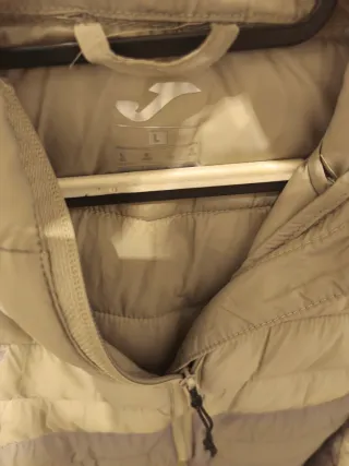 Plumífero Ligero gris Joma  (talla L)