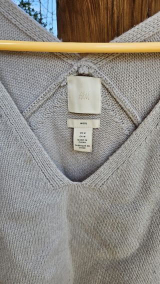 Jersey beige talla única