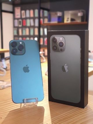 IPHONE 13 PRO MAX 128GB VERDE 100% BATTERIA.