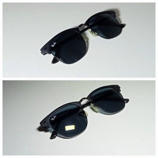Gafas de sol Ray-Ban Clubmaster Negro MATE