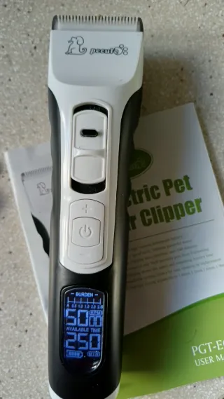 Cortapelos Mascotas Pecute Batería LCD